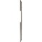 Ekena Millwork Baltimore PVC Ceiling Medallion (Canopies up to 7 3/4"), 19"OD x 3 1/2"ID x 1"P, Bright Coat Chrome CMP19BABCR - alternate 2
